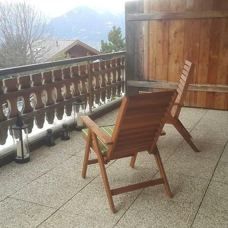 Appartement D'Une Chambre Avec Vue Imprenable - Veysonnaz Bagian luar foto
