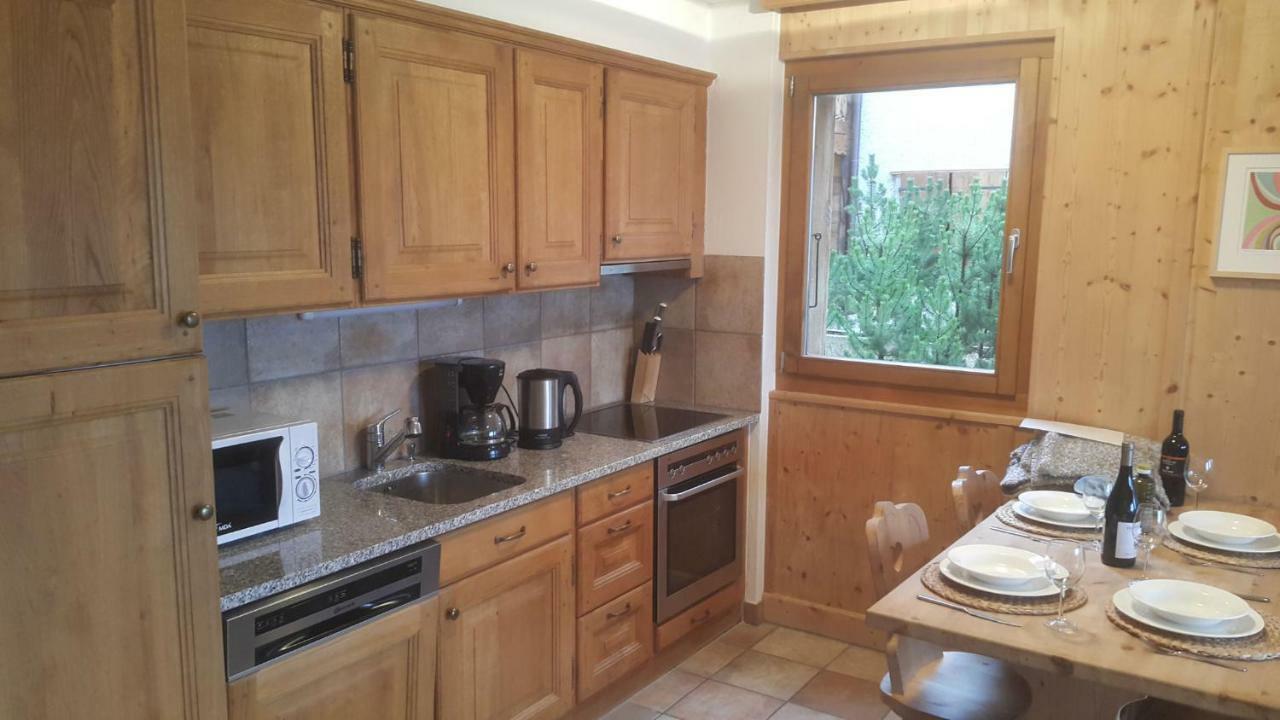 Appartement D'Une Chambre Avec Vue Imprenable - Veysonnaz Bagian luar foto
